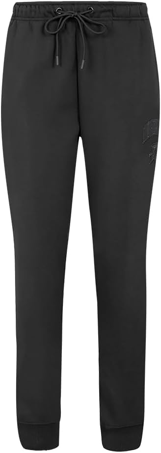 imagePro Standard NBA Womens Womens NBA Classic Brushed Back French Terry SweatpantTriple Black
