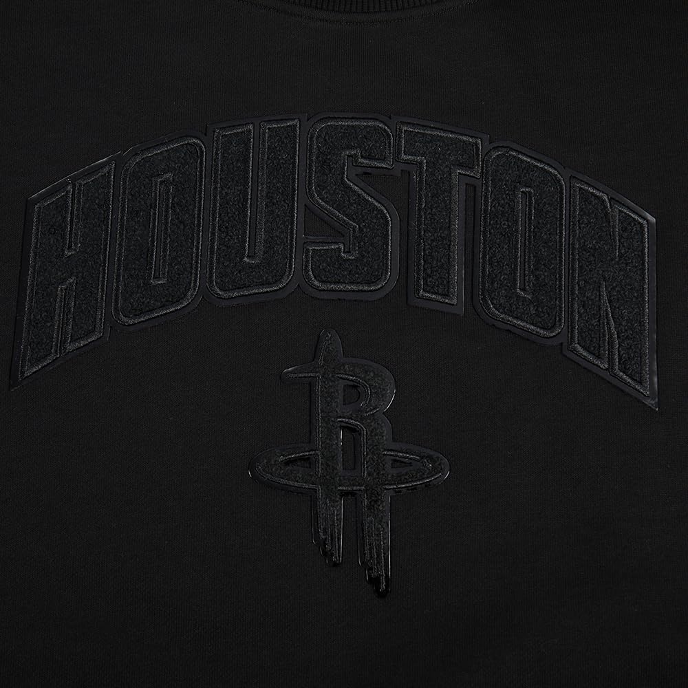 imagePro Standard NBA Womens Womens NBA Classic Brushed Back French Terry SweatpantTriple Black