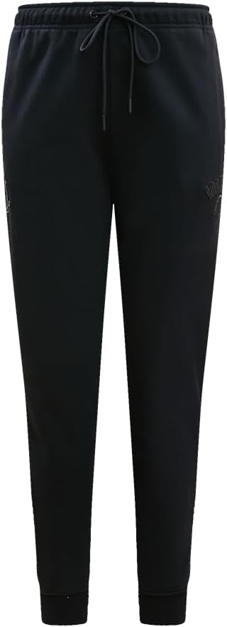 imagePro Standard NBA Womens Womens NBA Classic Brushed Back French Terry SweatpantTriple Black