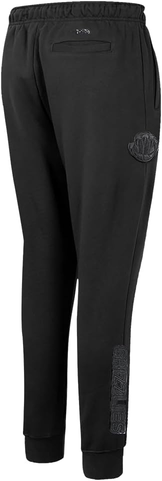 imagePro Standard NBA Womens Womens NBA Classic Brushed Back French Terry SweatpantTriple Black