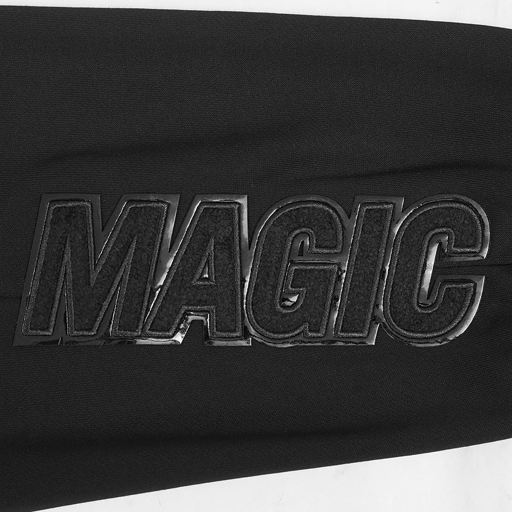imagePro Standard NBA Womens Womens NBA Classic Brushed Back French Terry SweatpantTriple Black