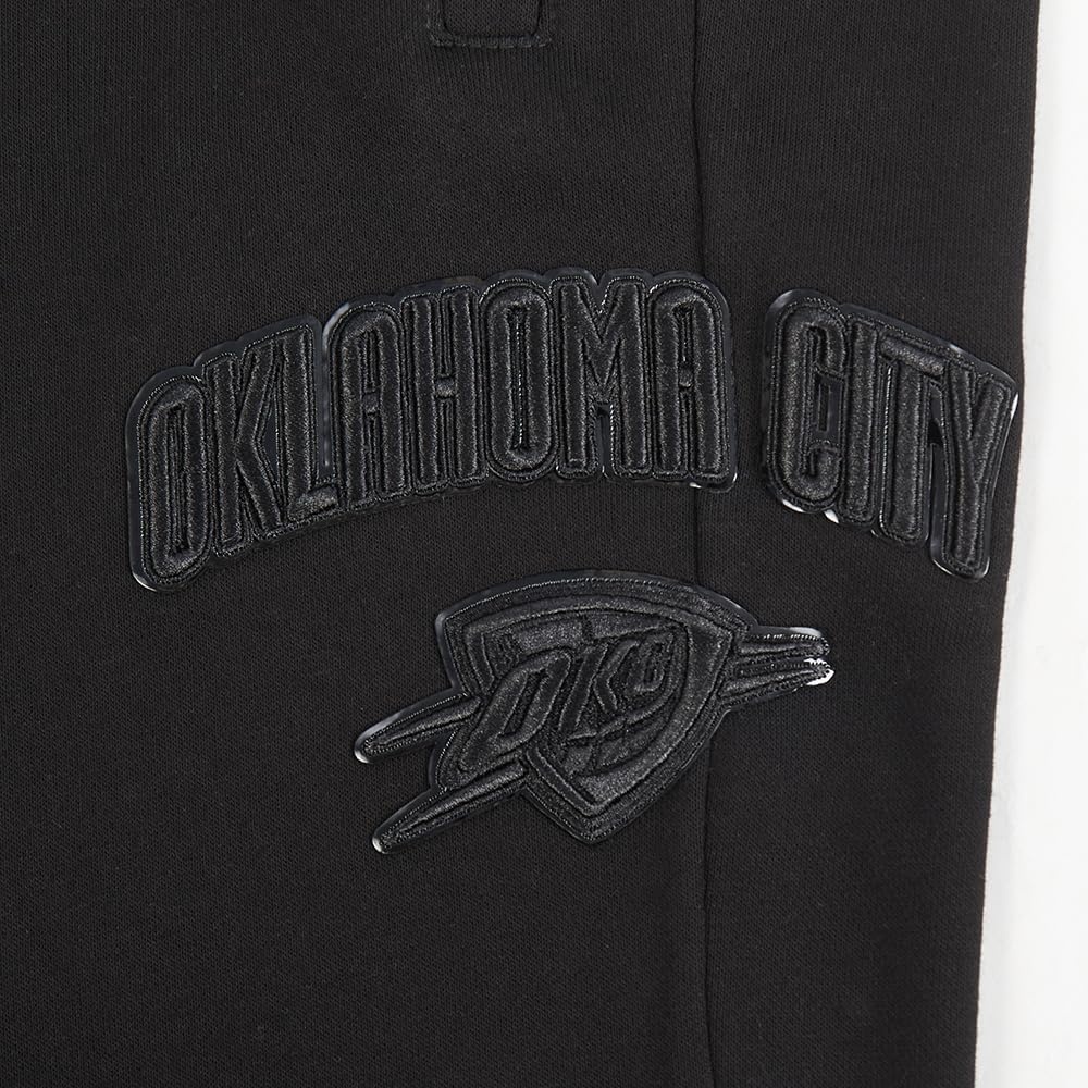 imagePro Standard NBA Womens Womens NBA Classic Brushed Back French Terry SweatpantTriple Black