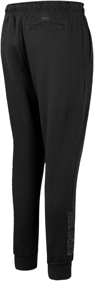 imagePro Standard NBA Womens Womens NBA Classic Brushed Back French Terry SweatpantTriple Black