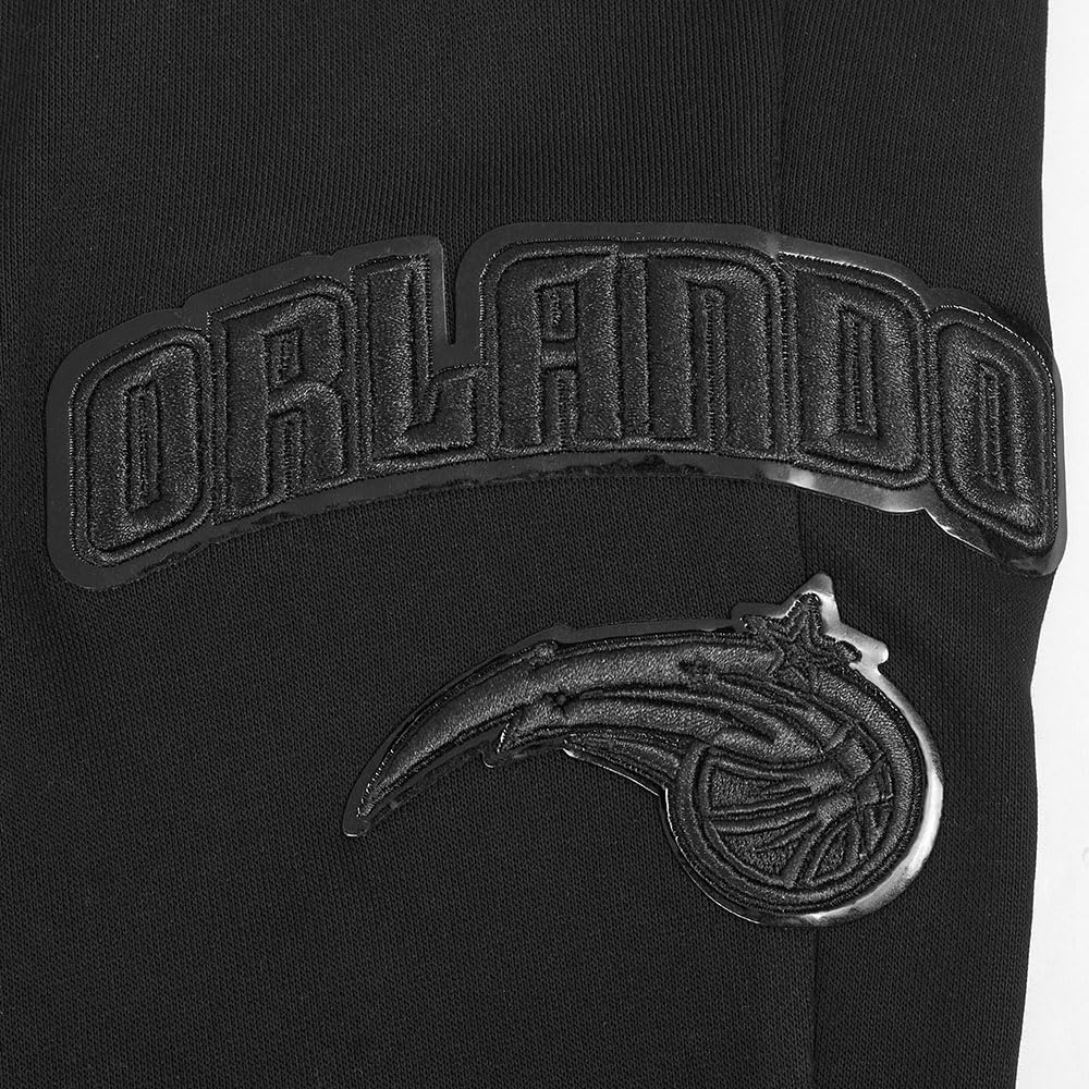 imagePro Standard NBA Womens Womens NBA Classic Brushed Back French Terry SweatpantTriple Black