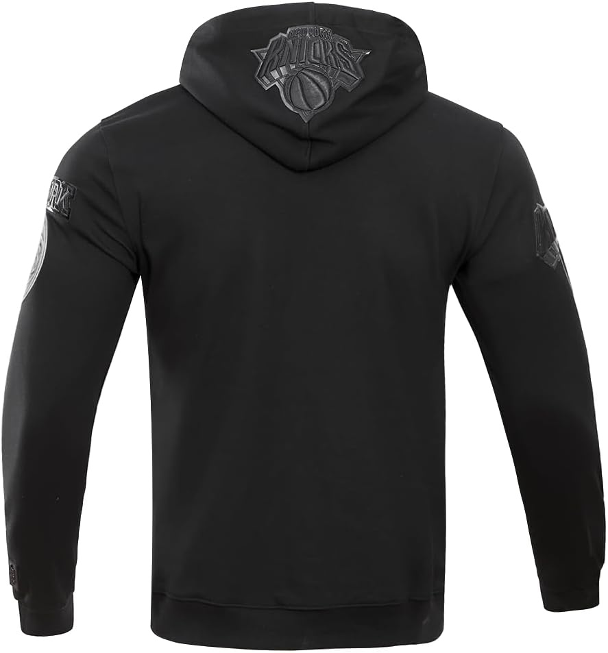 imagePro Standard NBA mens Mens Nba Classic Cotton Double Knit Full Zip HoodieBlack