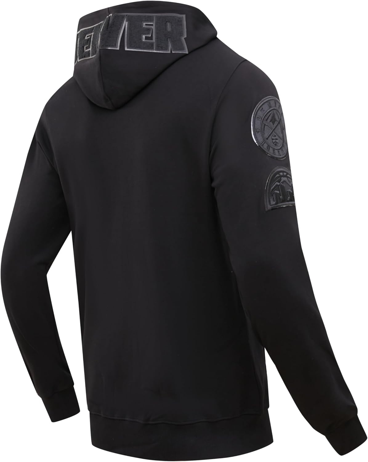 imagePro Standard NBA mens Mens Nba Classic Cotton Double Knit Full Zip HoodieTriple Black