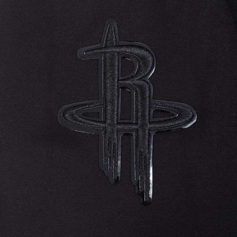 imagePro Standard NBA mens Mens Nba Classic Cotton Double Knit Full Zip HoodieTriple Black