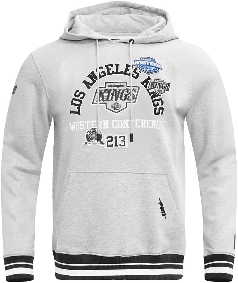 imagePro Standard NBA mens Mens Nba Classic Cotton Double Knit Full Zip HoodieTriple Black