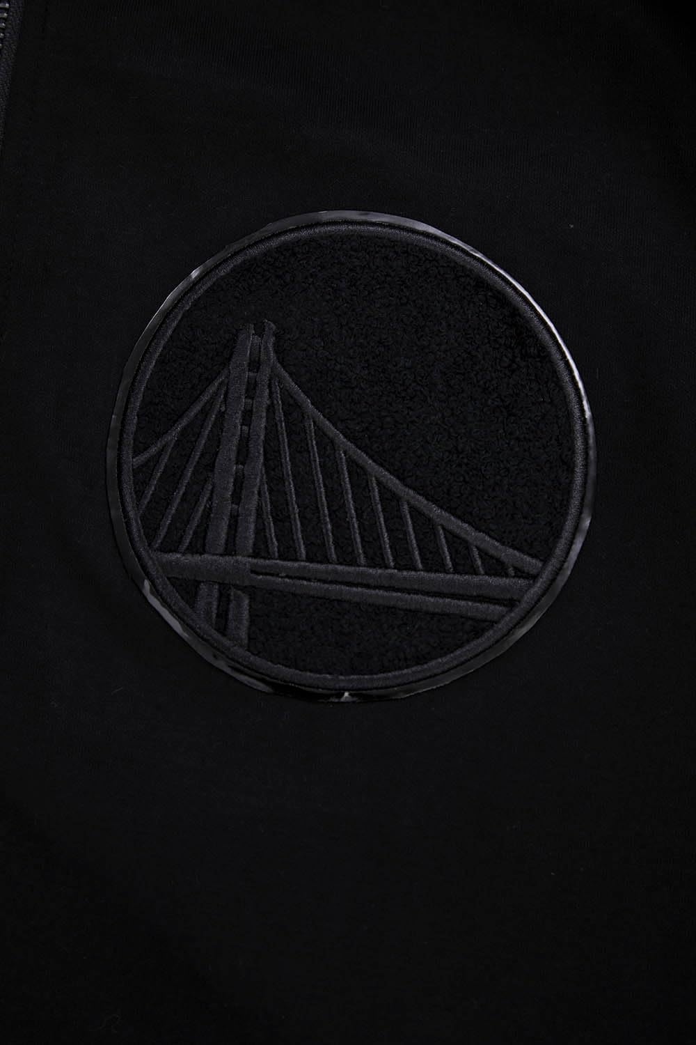 imagePro Standard NBA mens Mens Nba Classic Cotton Double Knit Full Zip HoodieTriple Black