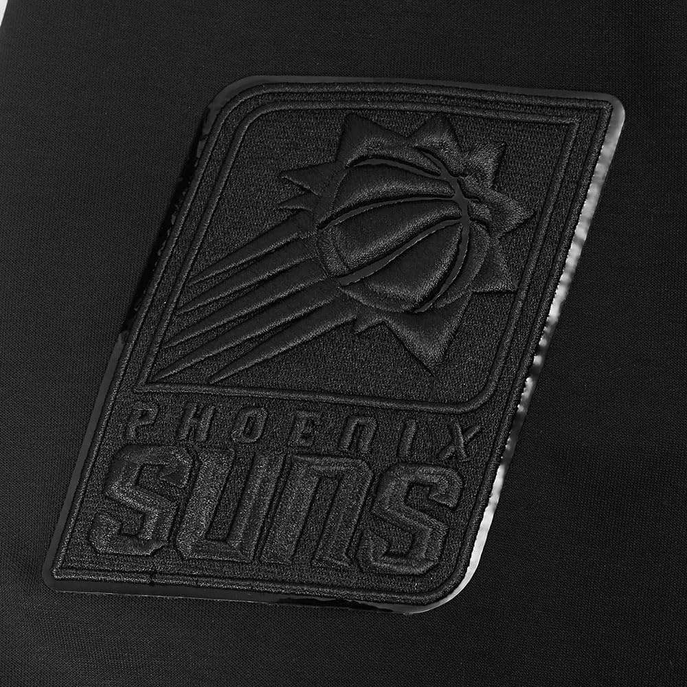 imagePro Standard NBA mens Mens Nba Classic Cotton Double Knit Full Zip HoodieTriple Black