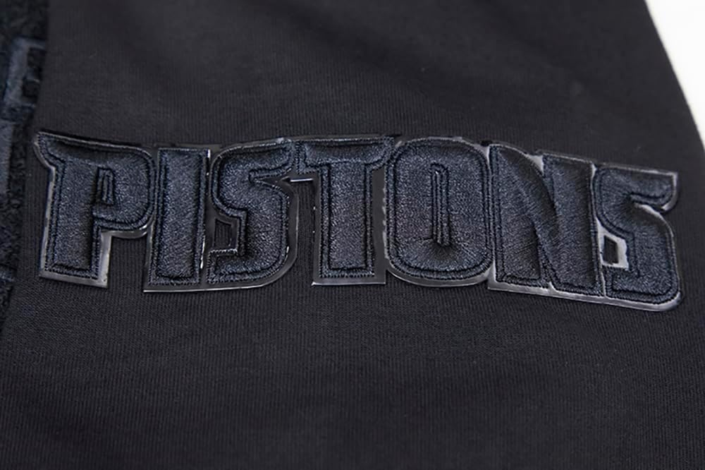 imagePro Standard NBA mens Mens Nba Classic Cotton Double Knit Full Zip HoodieTriple Black