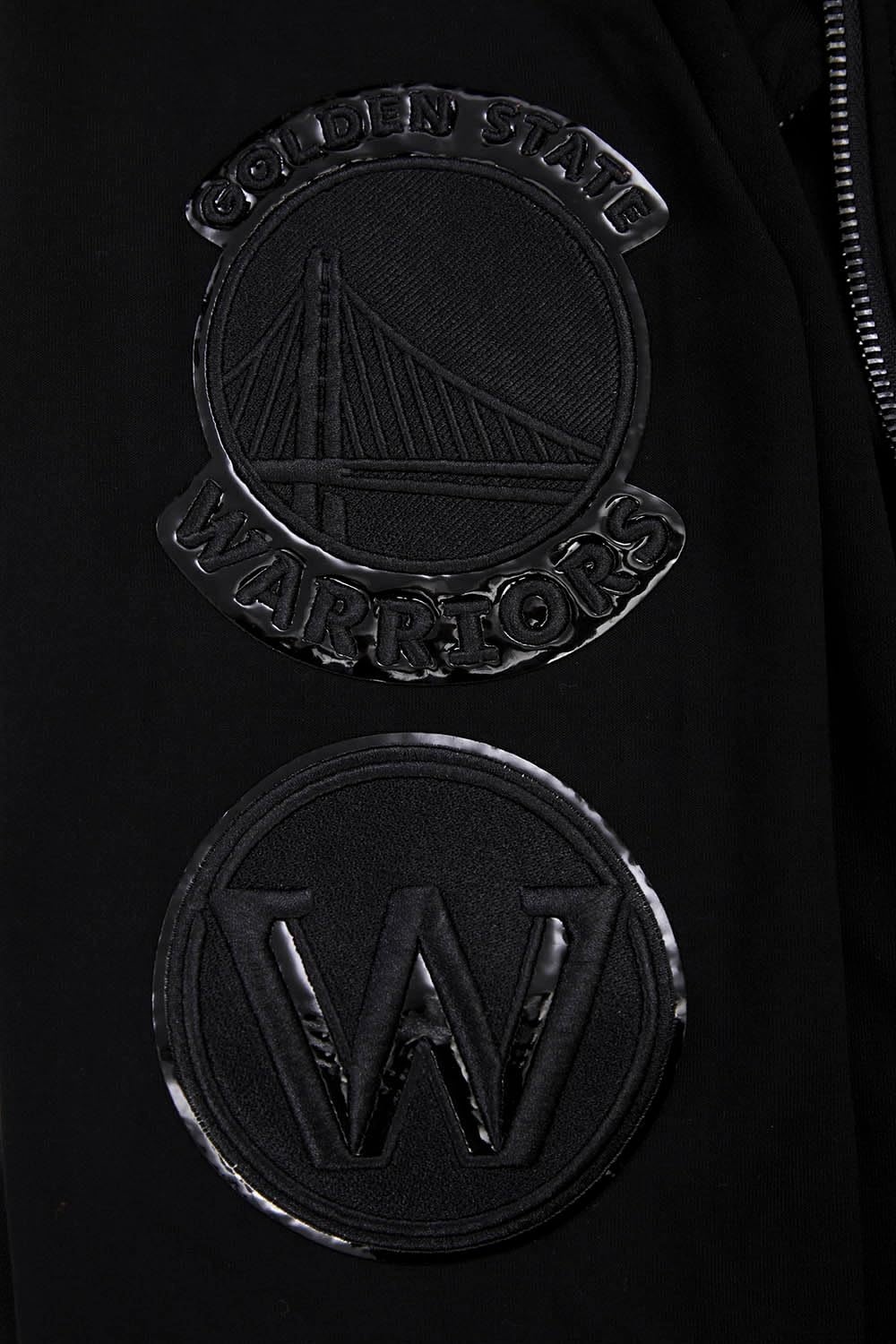 imagePro Standard NBA mens Mens Nba Classic Cotton Double Knit Full Zip HoodieTriple Black