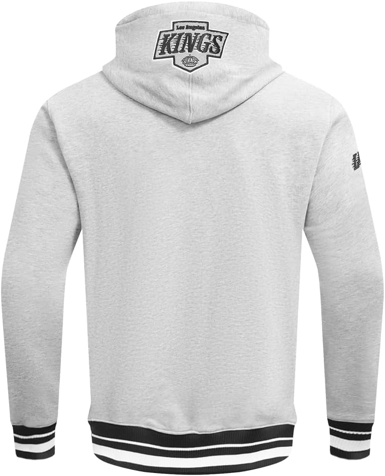 imagePro Standard NBA mens Mens Nba Classic Cotton Double Knit Full Zip HoodieTriple Black