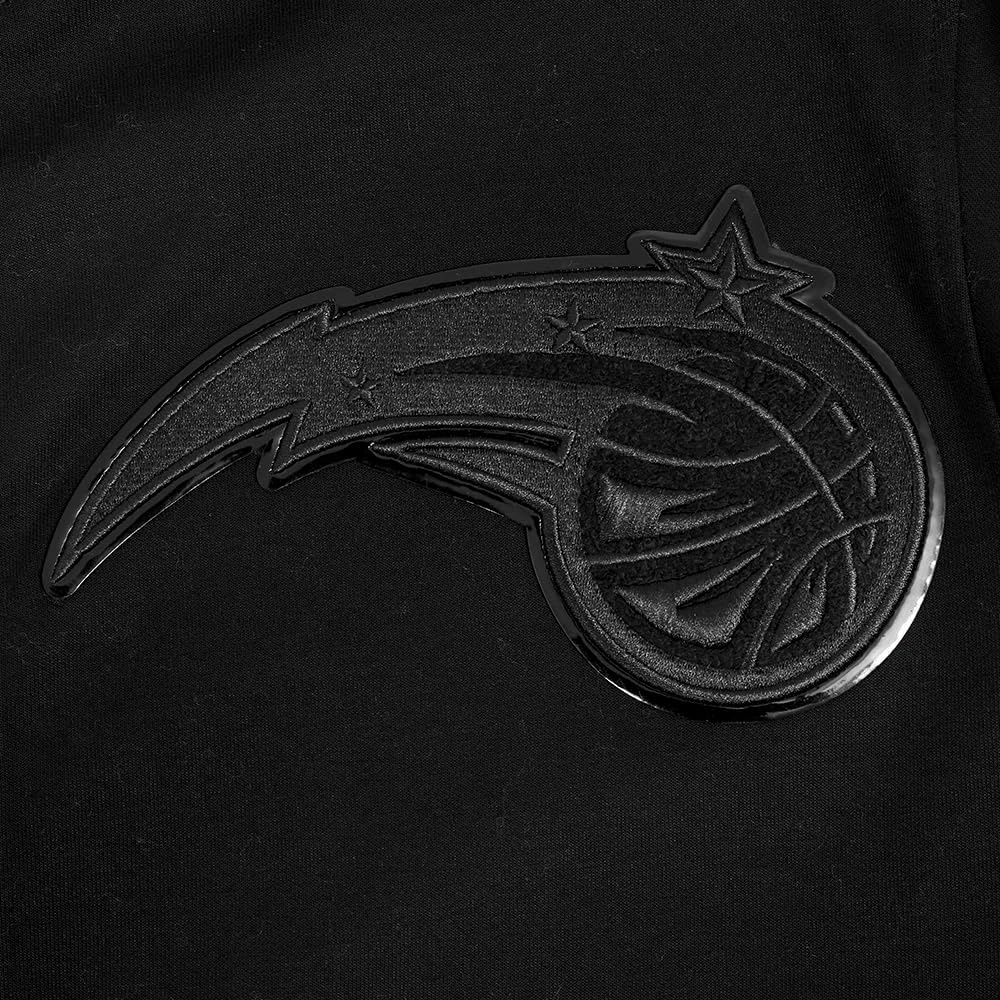 imagePro Standard NBA mens Mens Nba Classic Cotton Double Knit Full Zip HoodieTriple Black