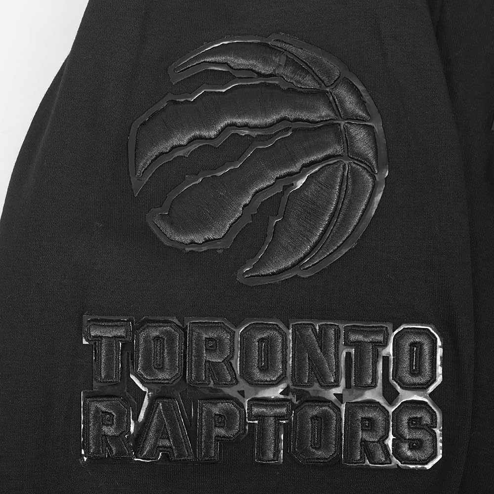 imagePro Standard NBA mens Mens Nba Classic Cotton Double Knit Full Zip HoodieTriple Black