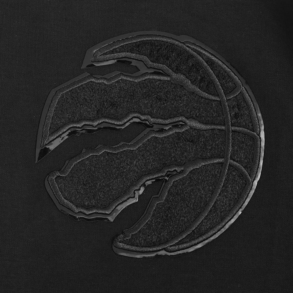 imagePro Standard NBA mens Mens Nba Classic Cotton Double Knit Full Zip HoodieTriple Black