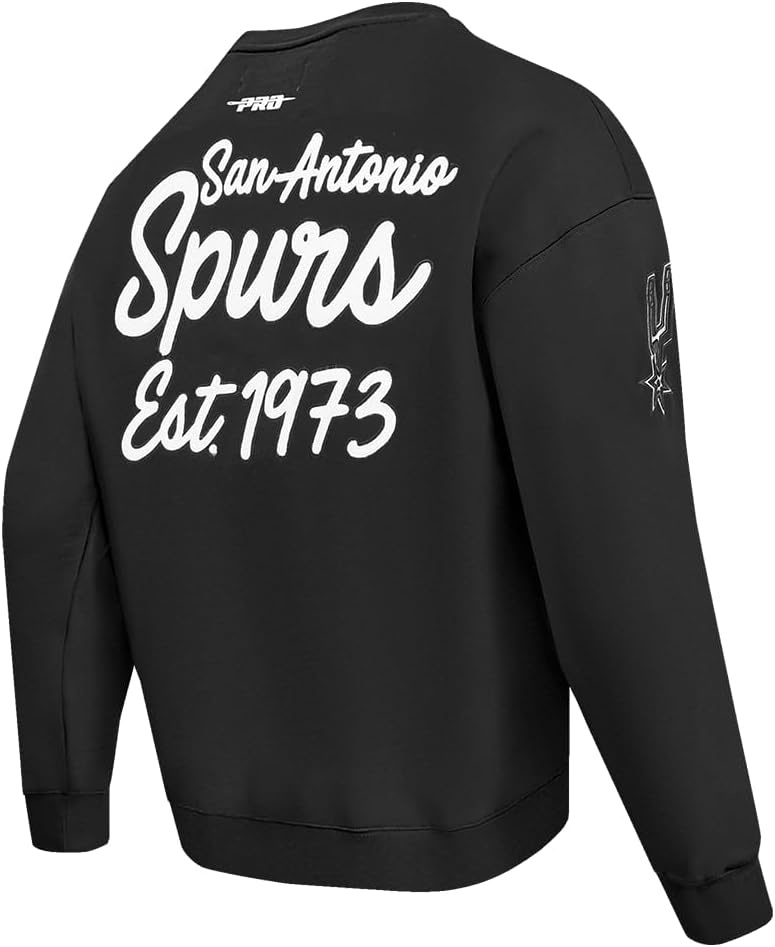 imagePro Standard NBA mens Mens Nba Classic Cotton Double Knit Full Zip HoodieTriple Black