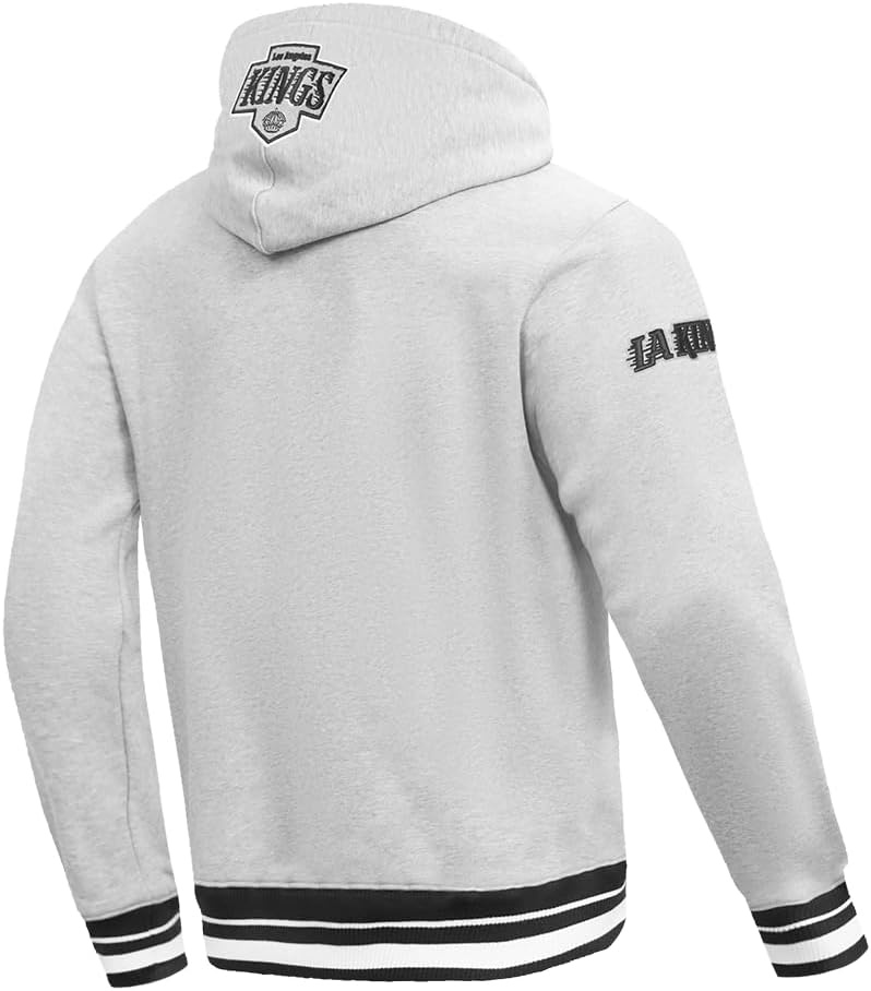 imagePro Standard NBA mens Mens Nba Classic Cotton Double Knit Full Zip HoodieTriple Black