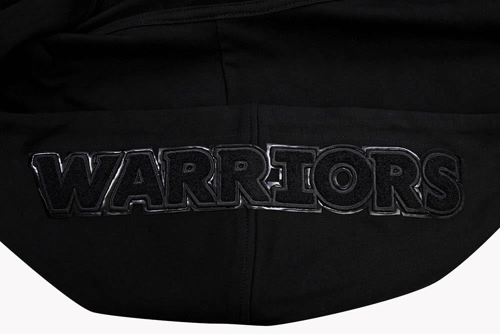 imagePro Standard NBA mens Mens Nba Classic Cotton Double Knit Full Zip HoodieTriple Black