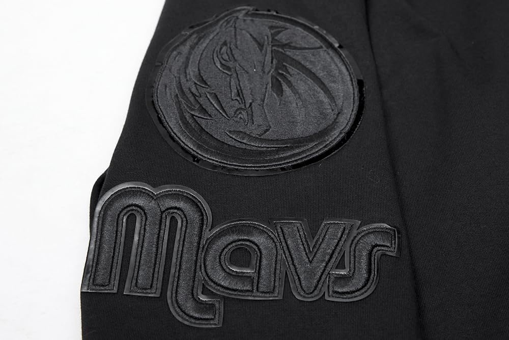 imagePro Standard NBA mens Mens Nba Classic Cotton Double Knit Full Zip HoodieTriple Black