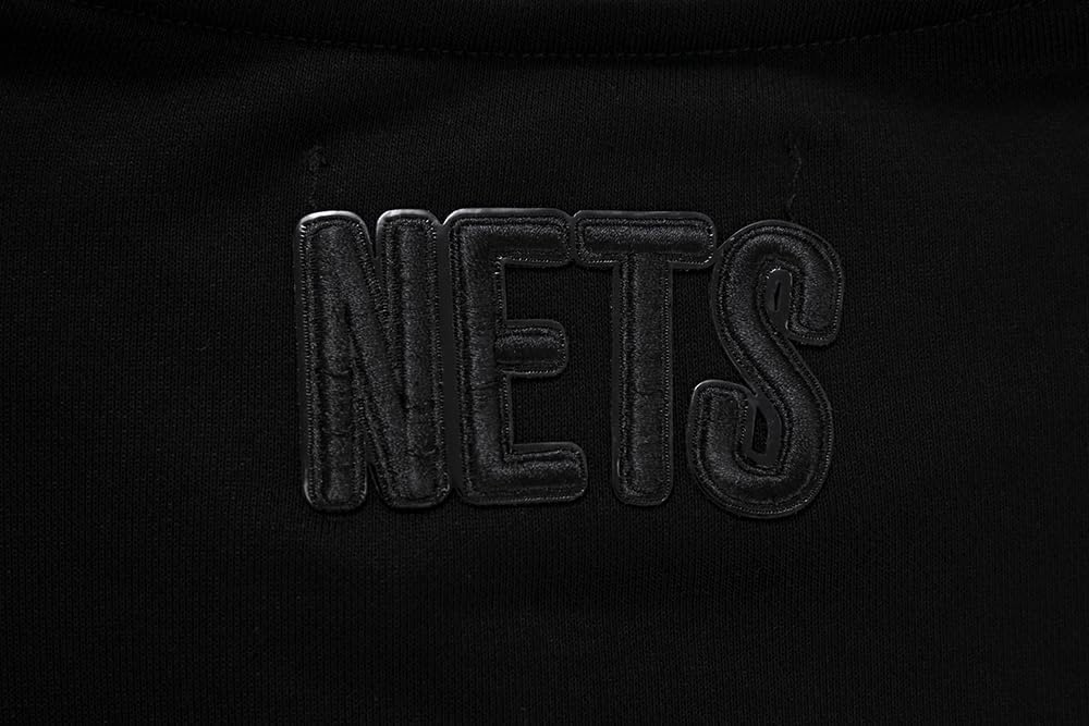 imagePro Standard NBA womens Womens Nba Classic Brushed Back French Terry Crewneck SweatshirtTriple Black