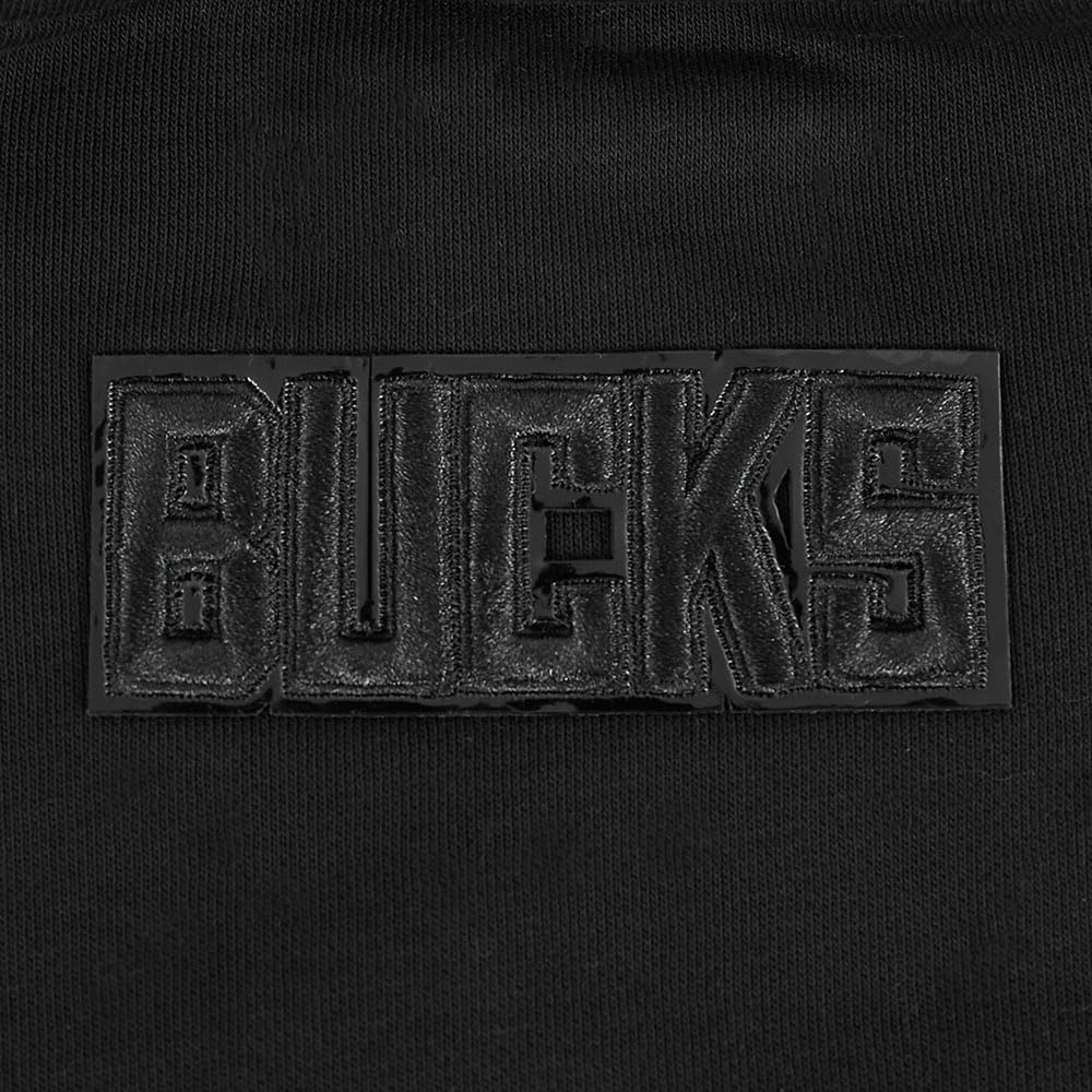 imagePro Standard NBA womens Womens Nba Classic Brushed Back French Terry Crewneck SweatshirtTriple Black