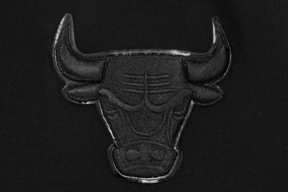 imagePro Standard NBA womens Womens Nba Classic Brushed Back French Terry Crewneck SweatshirtTriple Black