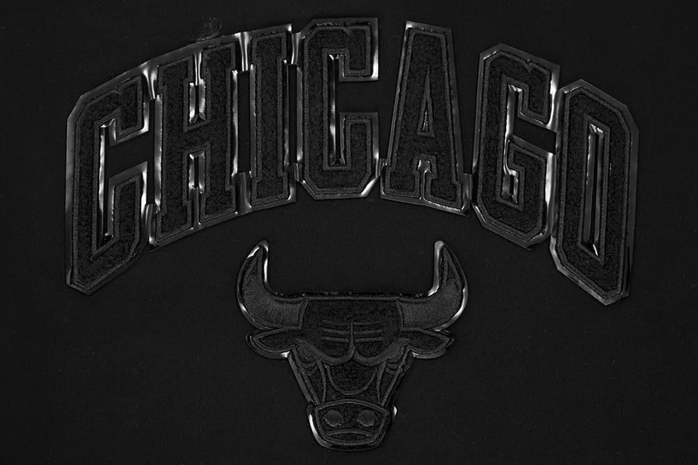 imagePro Standard NBA womens Womens Nba Classic Brushed Back French Terry Crewneck SweatshirtTriple Black
