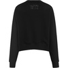 Pro Standard NBA womens Womens Nba Classic Brushed Back French Terry Crewneck Sweatshirt(Triple Black)