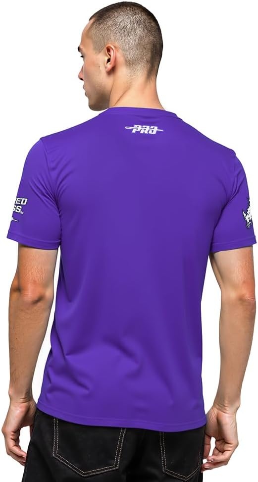 imageMens College Classic Chenille Short Sleeve TeePurple