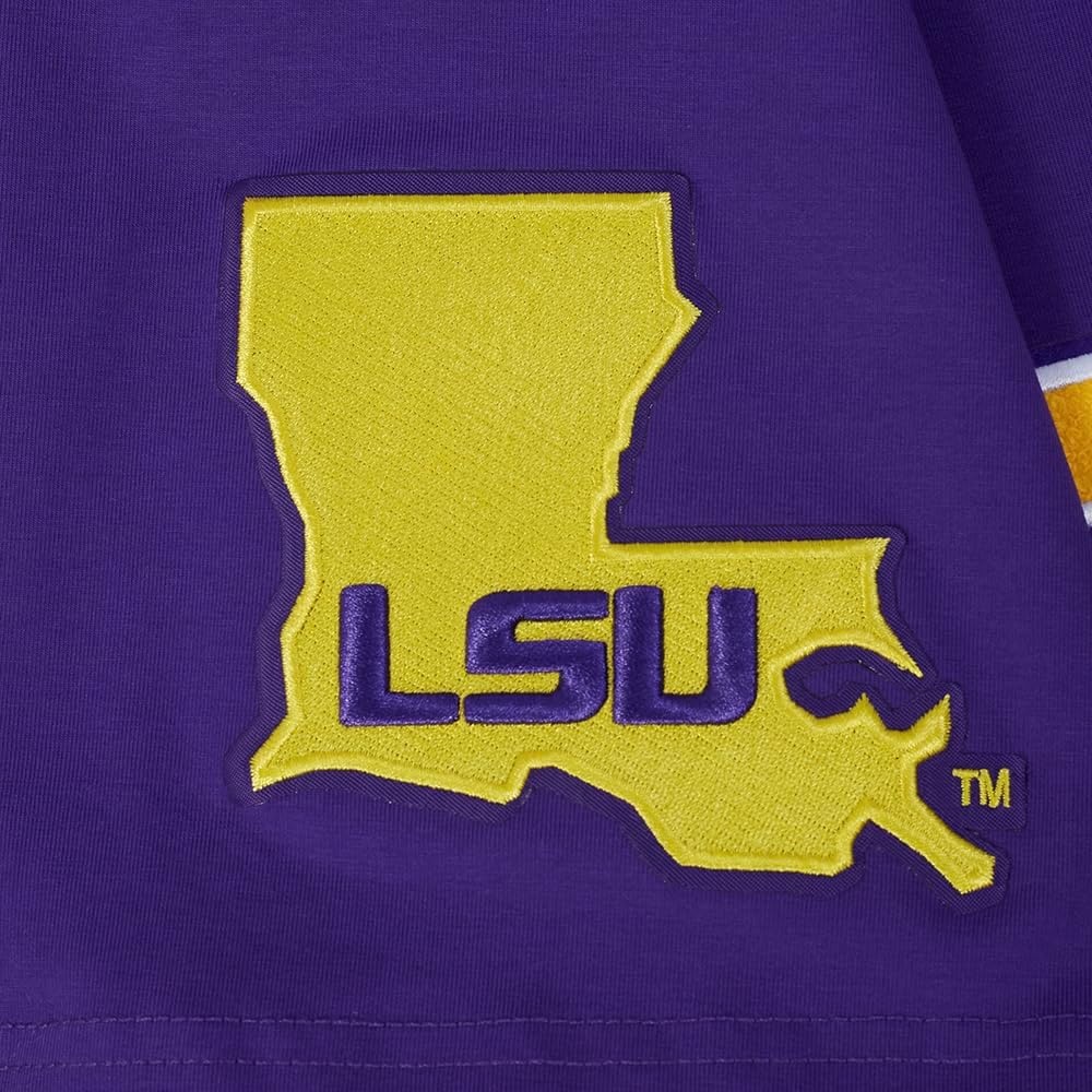 imageMens College Classic Chenille Short Sleeve TeePurple