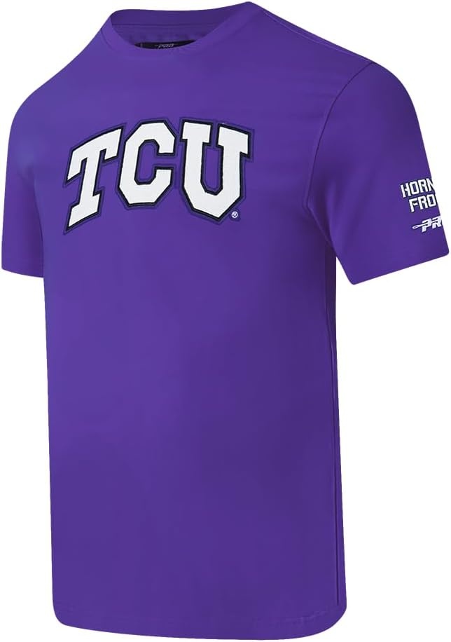 imageMens College Classic Chenille Short Sleeve TeePurple
