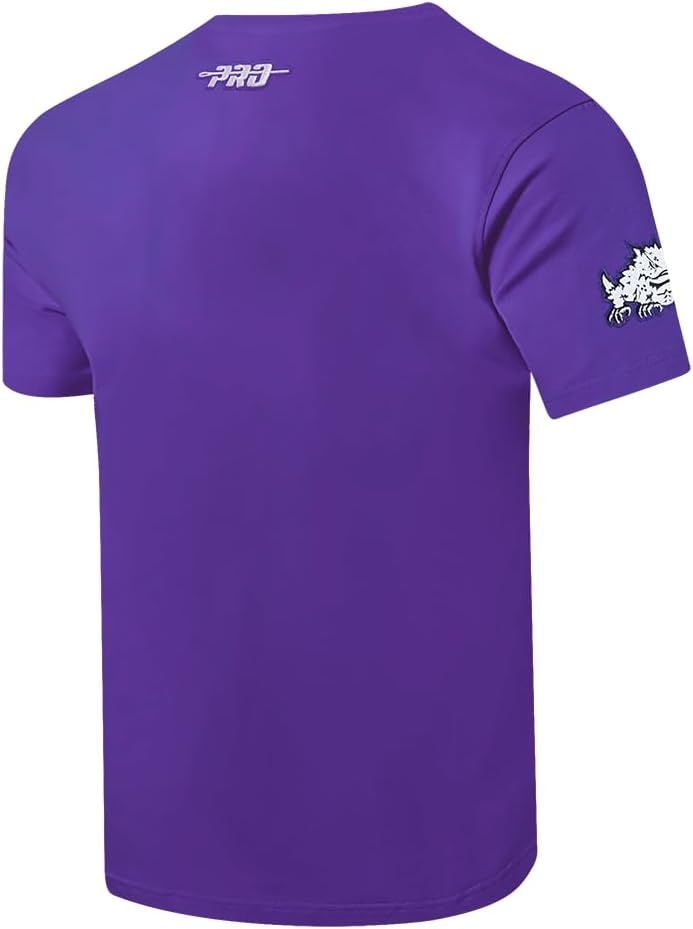 imageMens College Classic Chenille Short Sleeve TeePurple