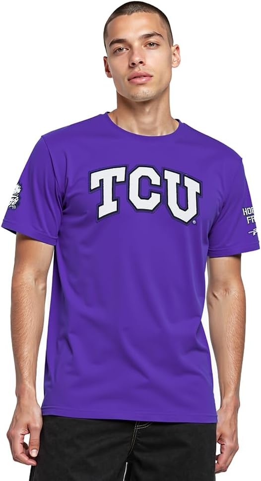 imageMens College Classic Chenille Short Sleeve TeePurple