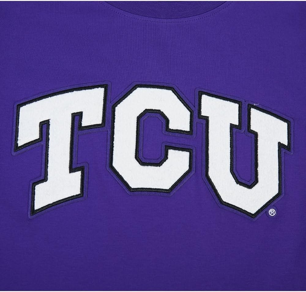 imageMens College Classic Chenille Short Sleeve TeePurple