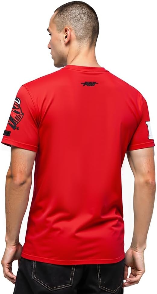 imageMens College Classic Chenille Short Sleeve TeeRed