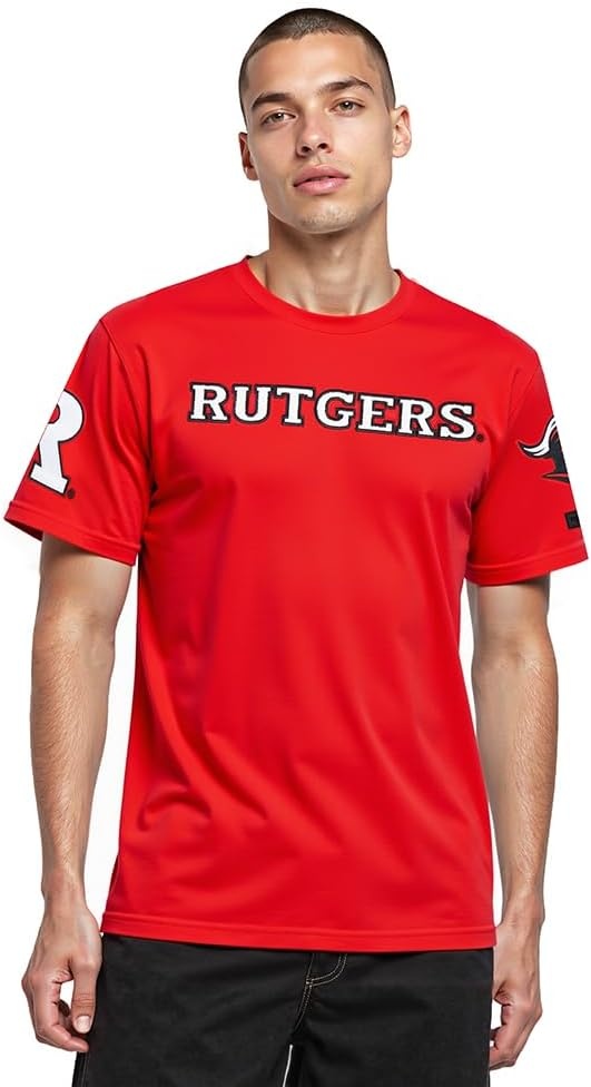 imageMens College Classic Chenille Short Sleeve TeeRed