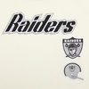 Pro Standard Big Girls NFL Las Vegas Raiders Retro Classics Short Sleeve Boxy Tee Eggshell XL