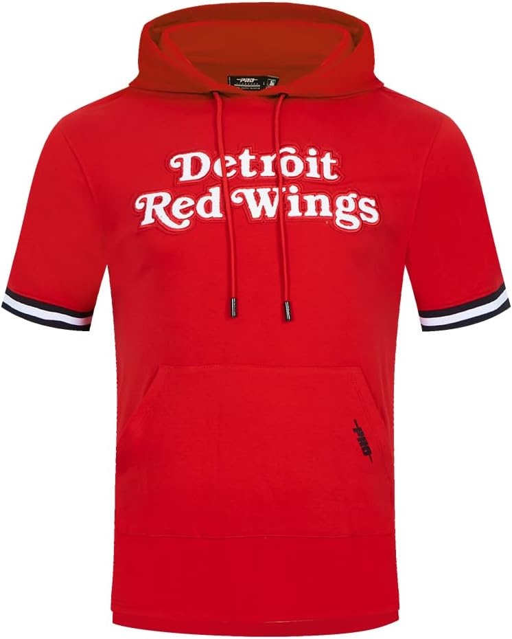 image:imagePro Standard Mens NHL Classic Chenille Double Knit Short Sleeve HoodieTeam Color
