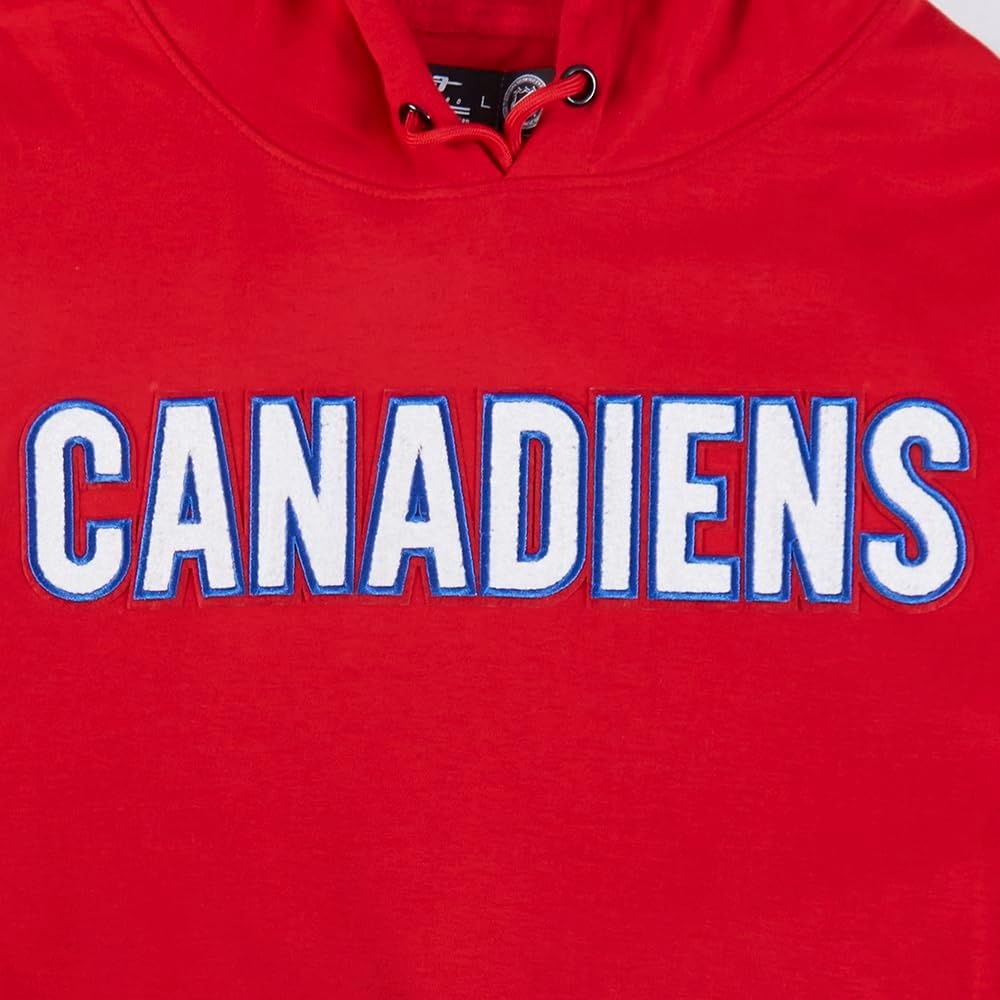 image:imagePro Standard Mens NHL Classic Chenille Double Knit Short Sleeve HoodieTeam Color