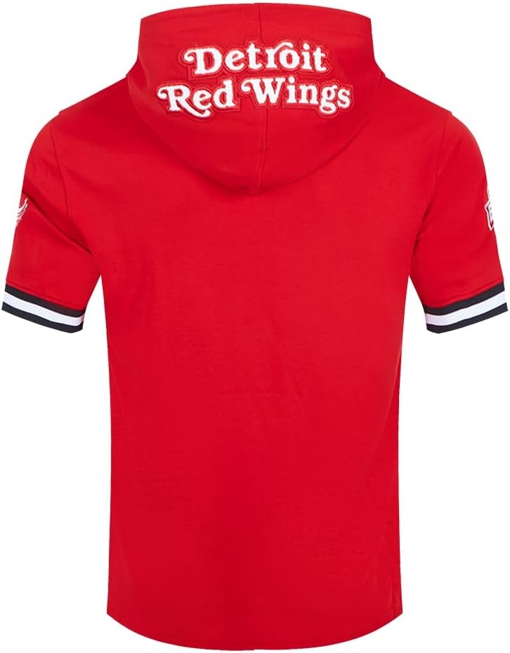 image:imagePro Standard Mens NHL Classic Chenille Double Knit Short Sleeve HoodieTeam Color