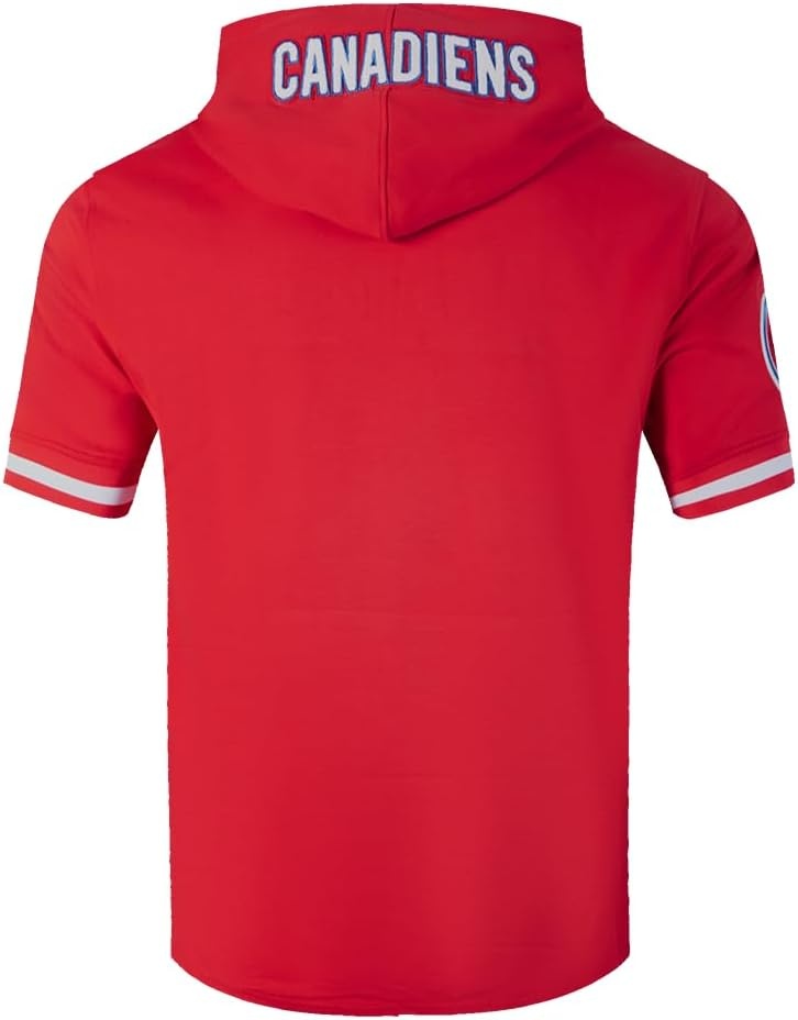 image:imagePro Standard Mens NHL Classic Chenille Double Knit Short Sleeve HoodieTeam Color