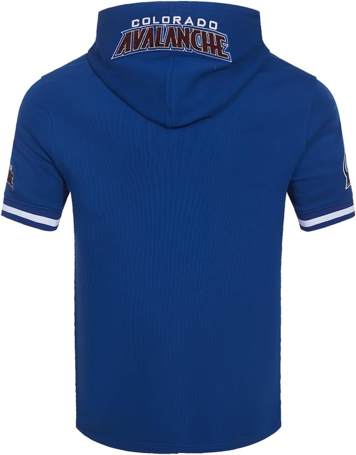 image:imagePro Standard Mens NHL Classic Chenille Double Knit Short Sleeve HoodieTeam Color