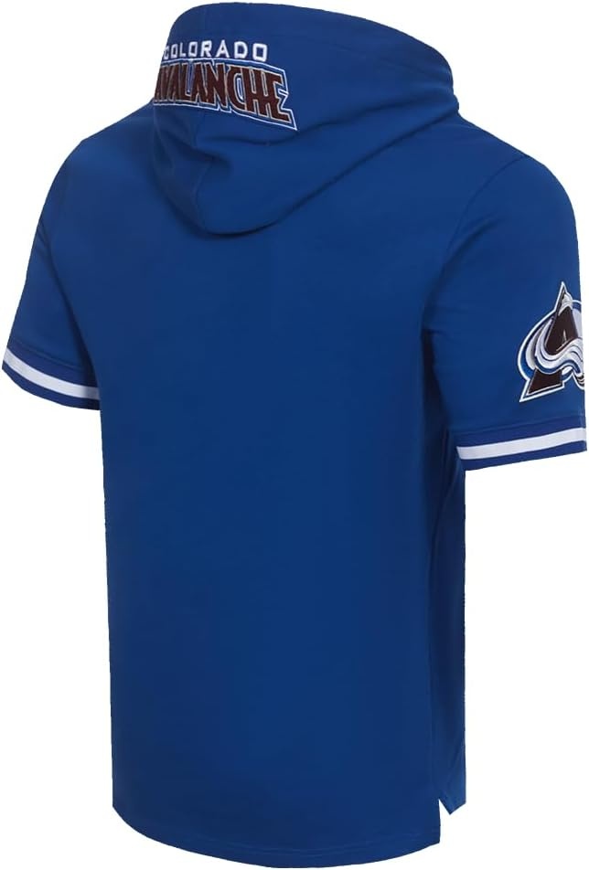 image:imagePro Standard Mens NHL Classic Chenille Double Knit Short Sleeve HoodieTeam Color