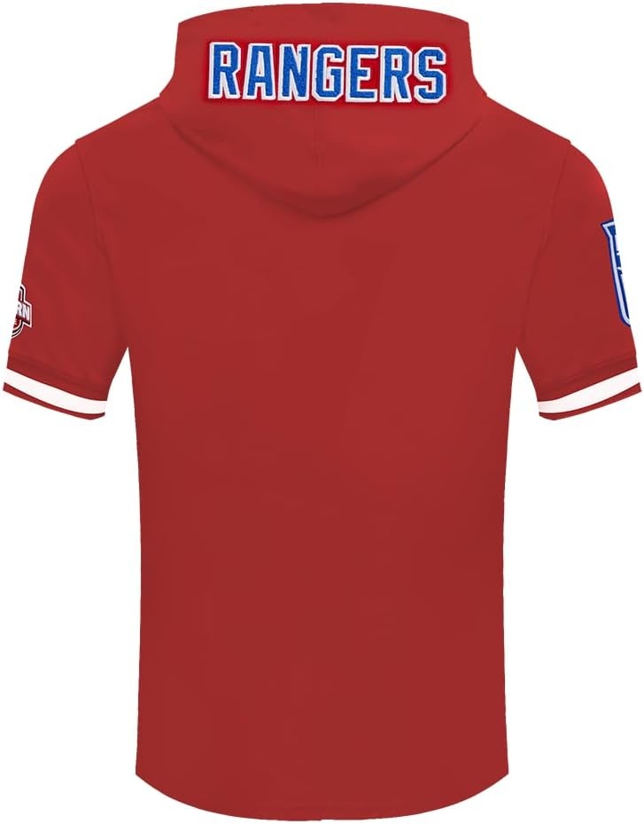 image:imagePro Standard Mens NHL Classic Chenille Double Knit Short Sleeve HoodieTeam Color