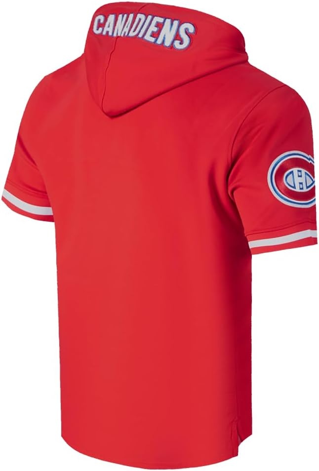 image:imagePro Standard Mens NHL Classic Chenille Double Knit Short Sleeve HoodieTeam Color