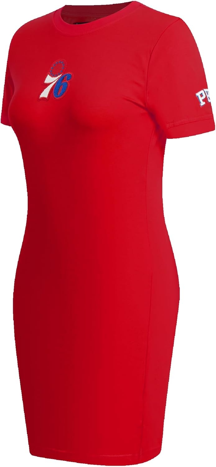 image:imagePro Standard NBA Womens Womens NBA Classic Chenille Body Con DressRed