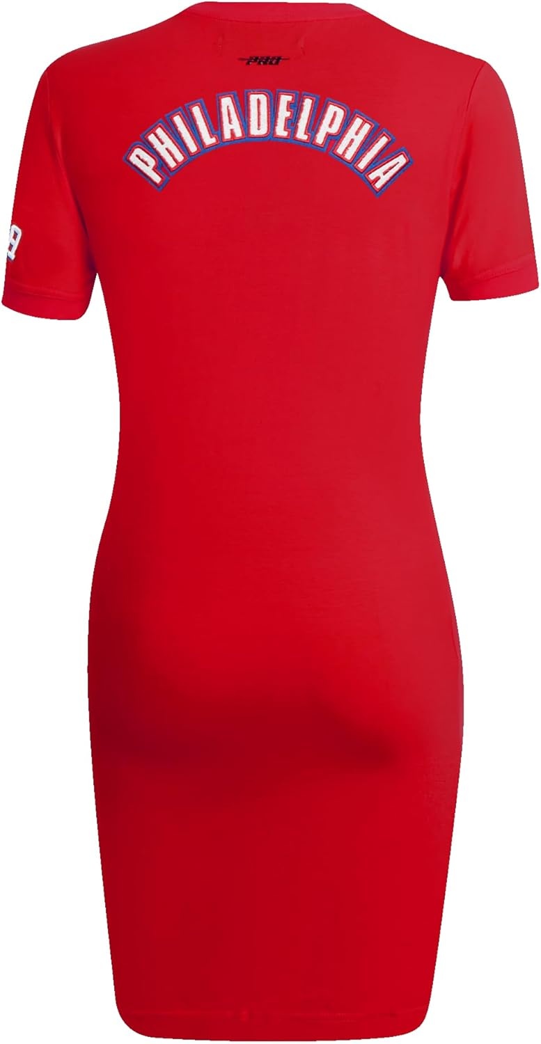image:imagePro Standard NBA Womens Womens NBA Classic Chenille Body Con DressRed