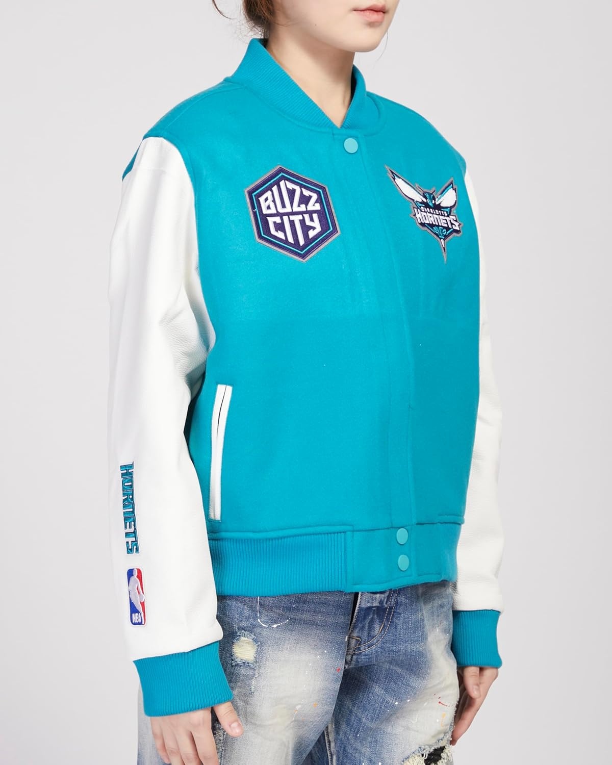 image:imagePro Standard NBA womens Womens Nba Classic Chenille Varsity Jacket