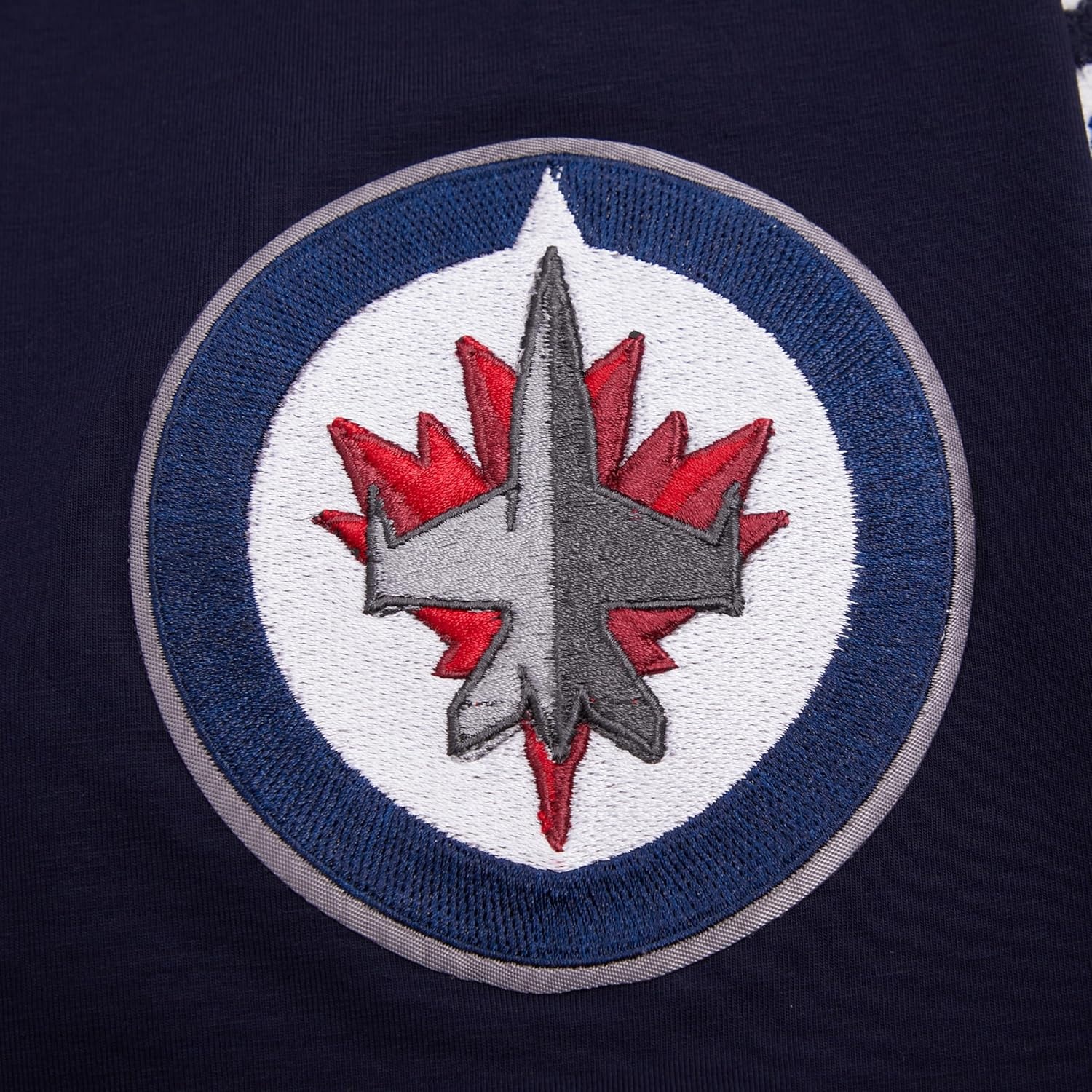 image:imagePro Standard NHL Mens Mens NHL Classic Chenille Short Sleeve TeeMidnight Navy